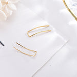 GettyGetty™ Handmade Hammered Gold Piercing Jewelery Earrings