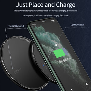 GettyGetty™ Wireless luxury disc charger for mobile phones