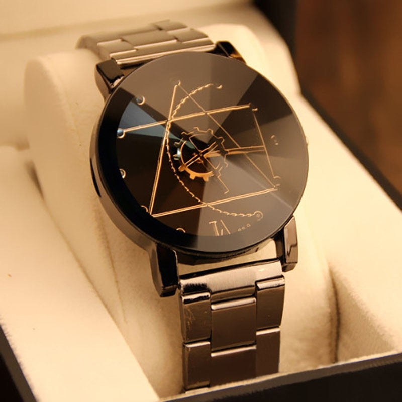 GettyGetty™ Stainless Steel watch for Her and Him