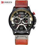 GettyGetty™ Luxury Military Leather Wrist Watch
