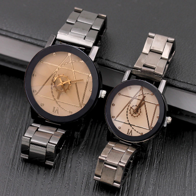 GettyGetty™ Stainless Steel watch for Her and Him